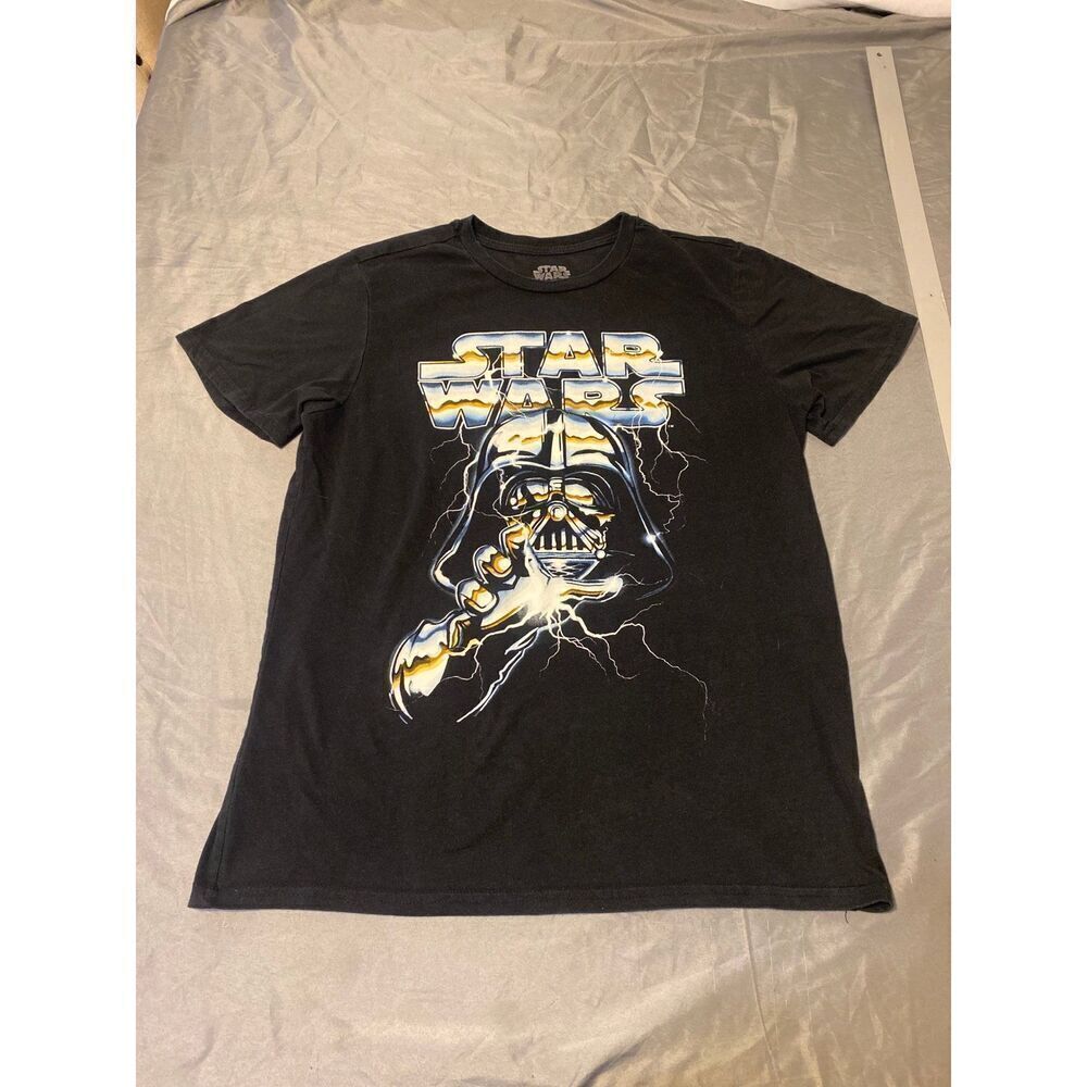 Star Wars Shirt Mens Extra Large Black Darth Vader Force Choke